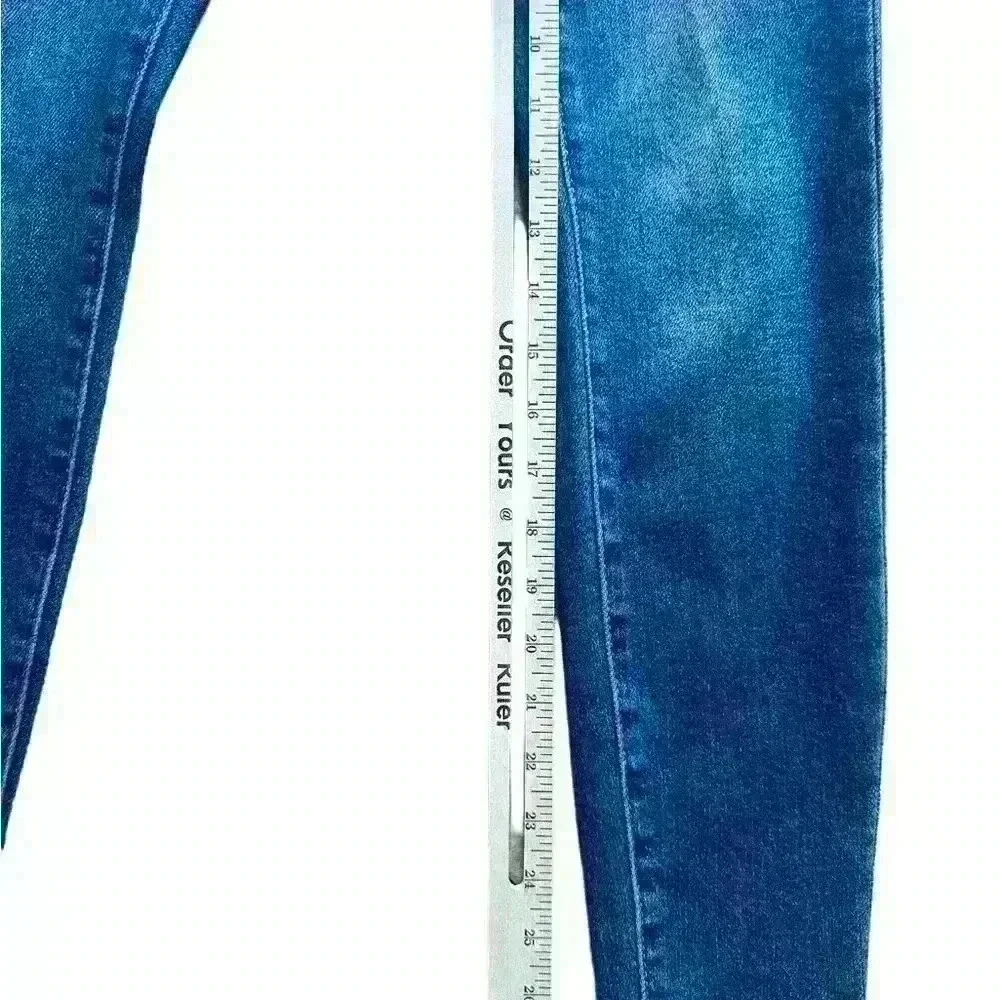 Judy Blue Jean Women size 0/24 Skinny Fit Austen High Rise Western Yoke Like New - Picture 9 of 10